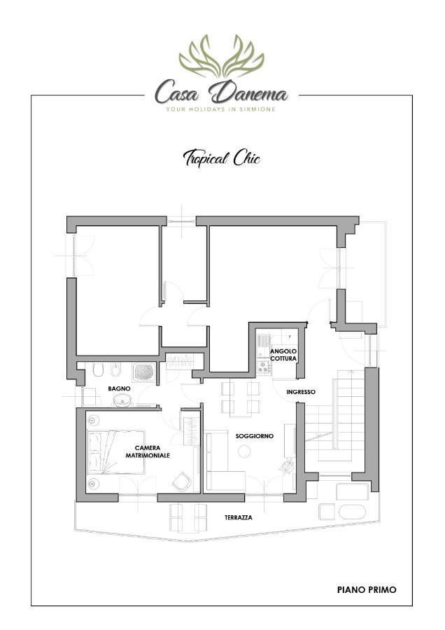 Casa Danema Apartman Sirmione Kültér fotó